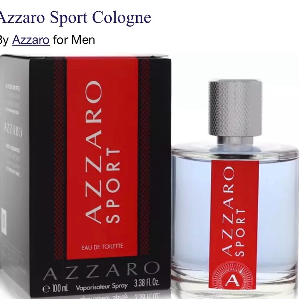 Azzaro Sport Cologne for Men EDT e50ml 3.38fl oz